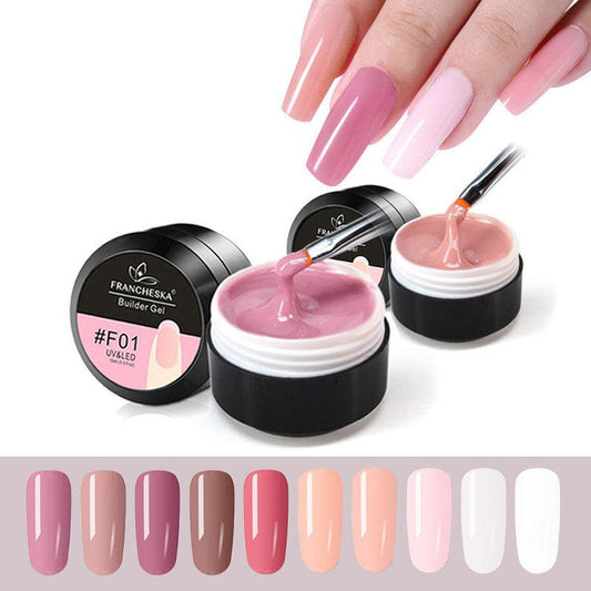 JMT-540490 Nail Extension Gel for Quick and Easy Application - Thick Natural Resin Formula