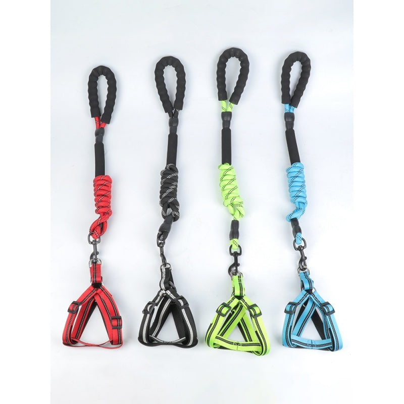 JMT-540682 Reflective Nylon Extended Dog Leash - Available in Multiple Sizes (1.5m to 5m)