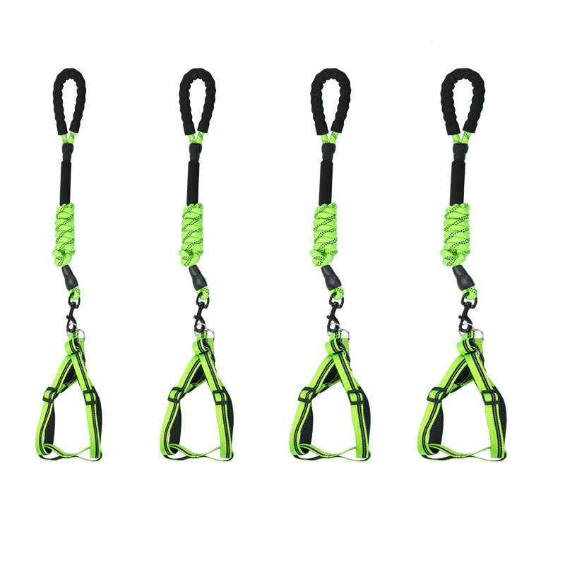 JMT-540682 Reflective Nylon Extended Dog Leash - Available in Multiple Sizes (1.5m to 5m)