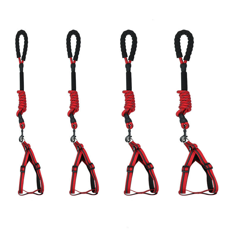 JMT-540682 Reflective Nylon Extended Dog Leash - Available in Multiple Sizes (1.5m to 5m)