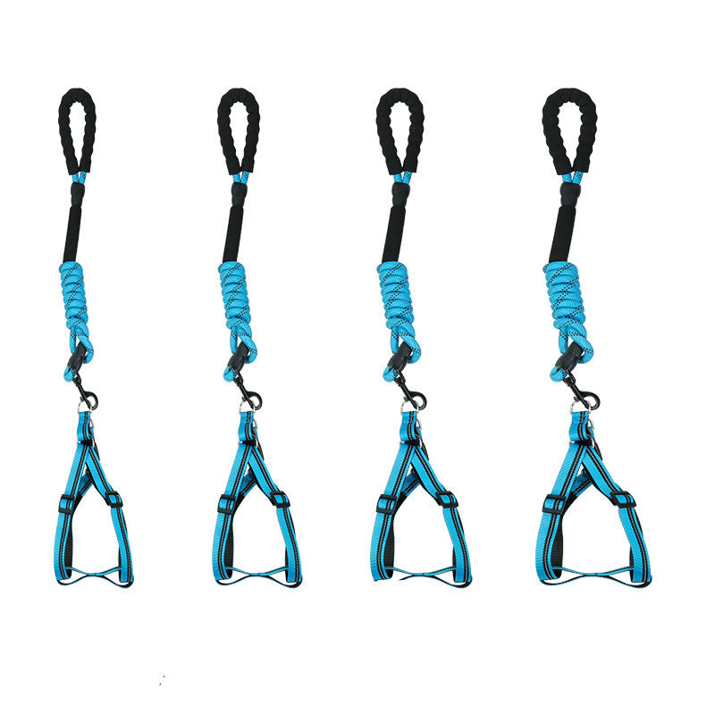 JMT-540682 Reflective Nylon Extended Dog Leash - Available in Multiple Sizes (1.5m to 5m)