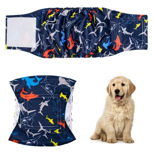 JMT-540810 Male Dog Diapers for Sterilization - Multiple Colors & Sizes Available