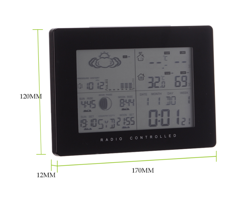 JMT-541002 Digital Wireless Thermometer and Hygrometer Weather Station