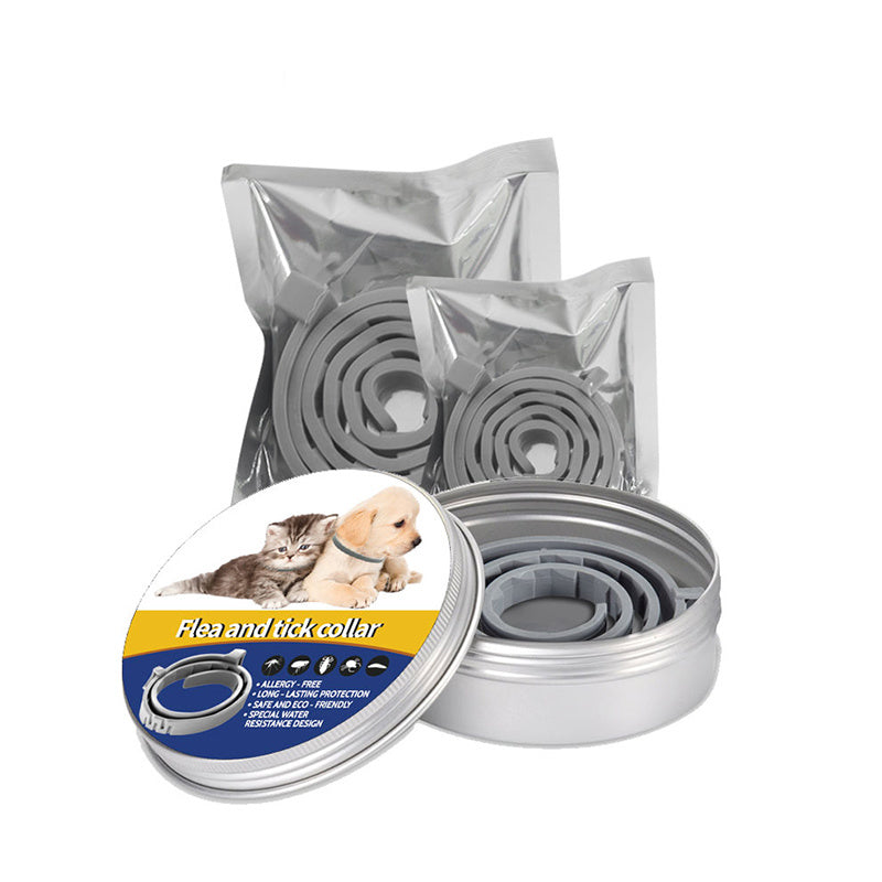 JMT-541002 Essential Oil Dog Mosquito Repellent Collar - Waterproof, Safe & Comfortable Insect Control