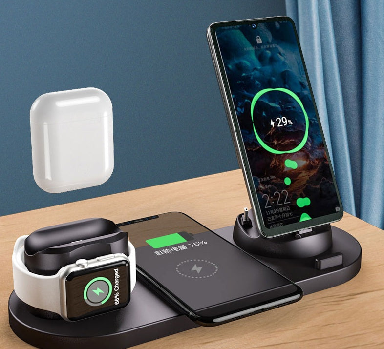 JMT-541194 Vertical Wireless Charging Stand with LED Indicator – 2000mA Charging Current