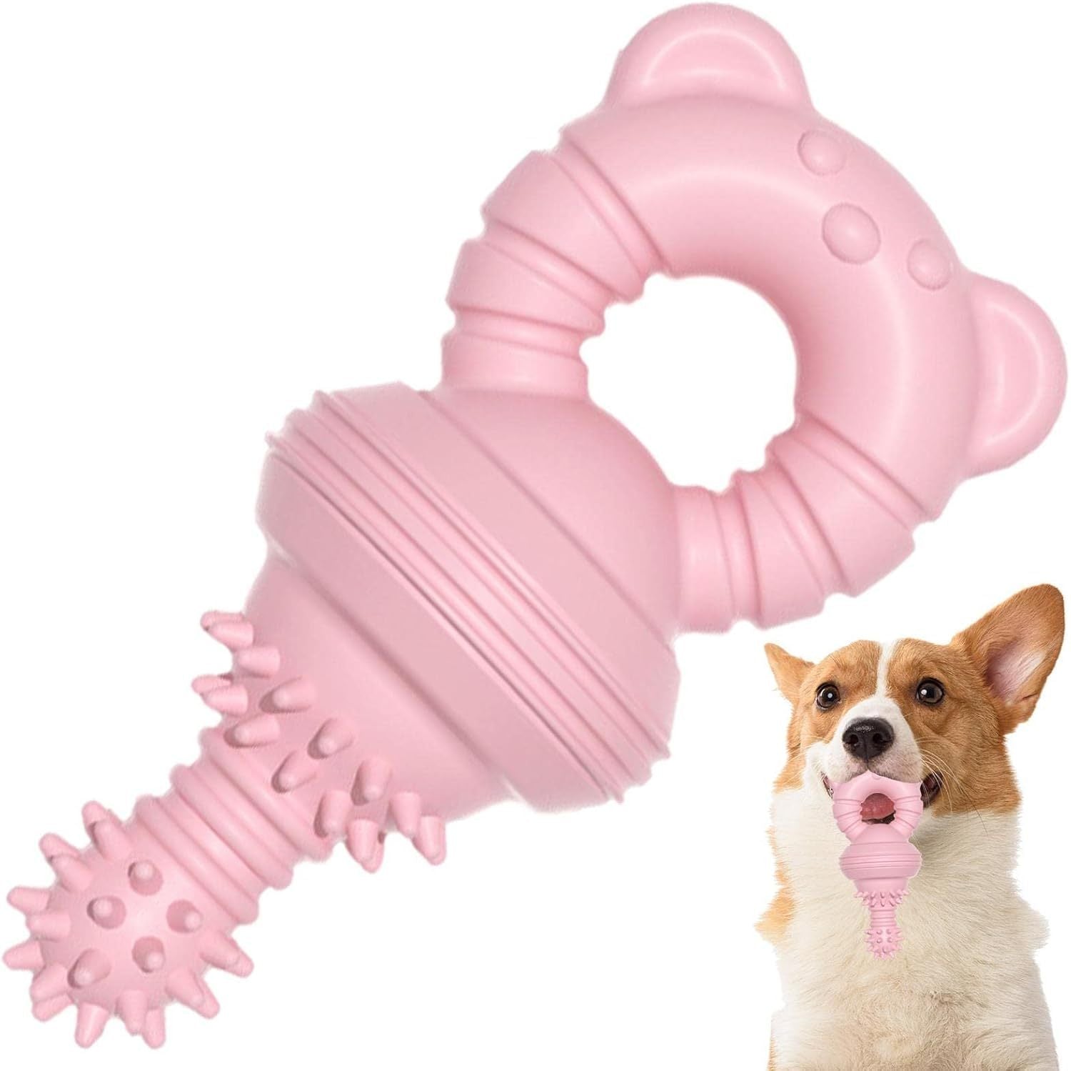 JMT-541322 Durable Teeth Cleaning Chew Toy for Dogs and Cats – Designed for Teething Relief and Stress Reduction
