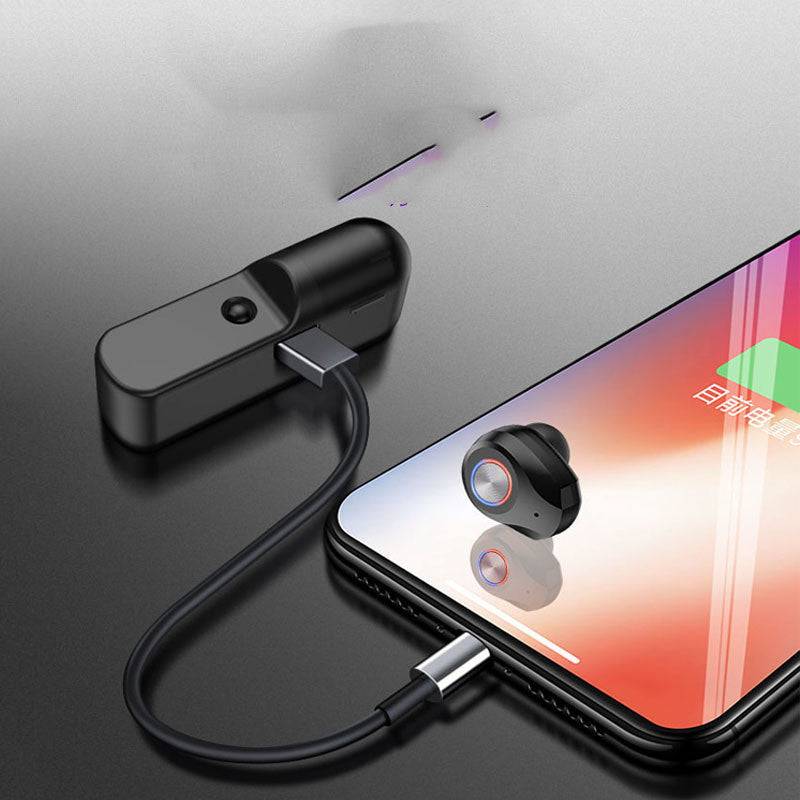 JMT-541322 Mini Wireless Bluetooth 5.0 In-Ear Headset with Call Function and Stereo Sound