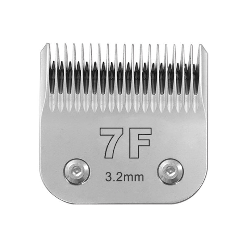 JMT-541578 High Titanium Steel D Series 7F Electric Pet Hair Cutter Head for Dogs - 10#/7F/5F/4F Specifications