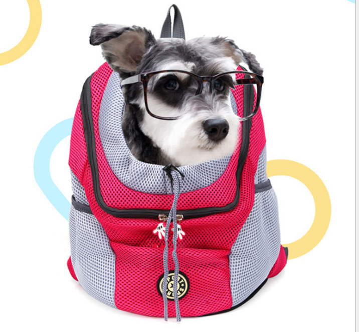JMT-541834 Portable Cat and Dog Chest Backpack - Lightweight Pet Carrier for Outdoor Adventures