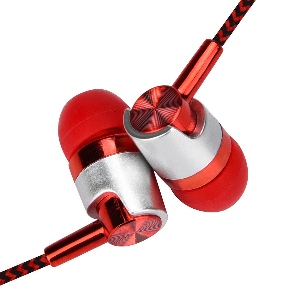 JMT-541834 Universal In-Ear Wired Headphones with Microphone – 3.5mm Plug, Multiple Color Options
