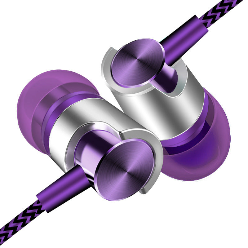 JMT-541834 Universal In-Ear Wired Headphones with Microphone – 3.5mm Plug, Multiple Color Options