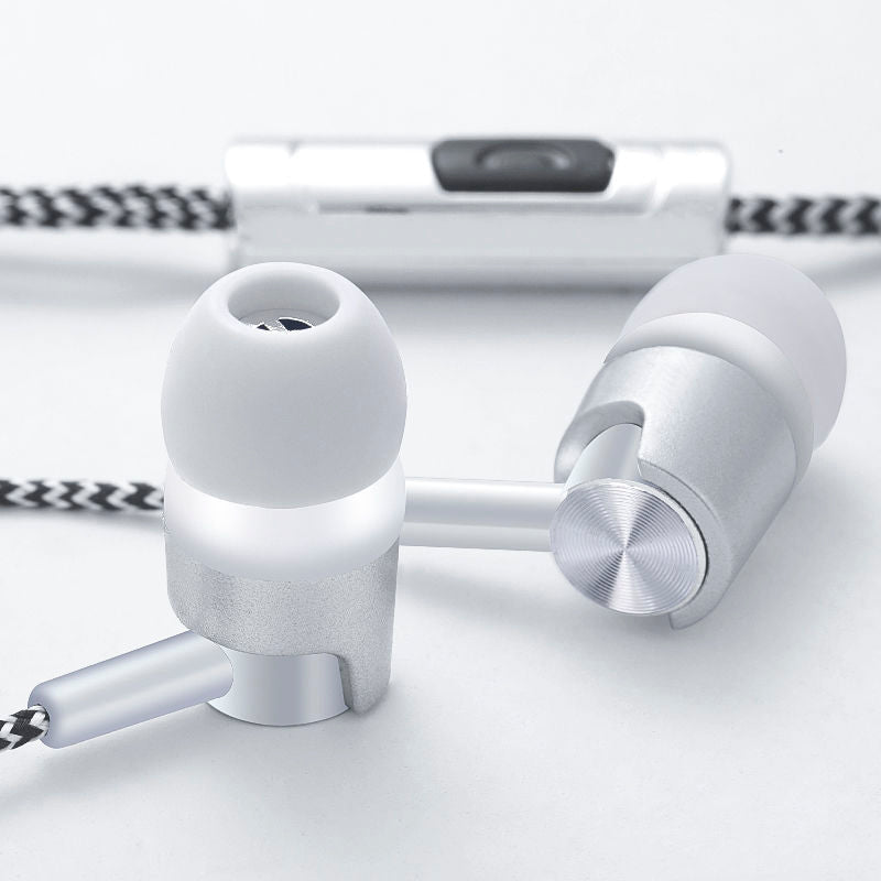 JMT-541834 Universal In-Ear Wired Headphones with Microphone – 3.5mm Plug, Multiple Color Options