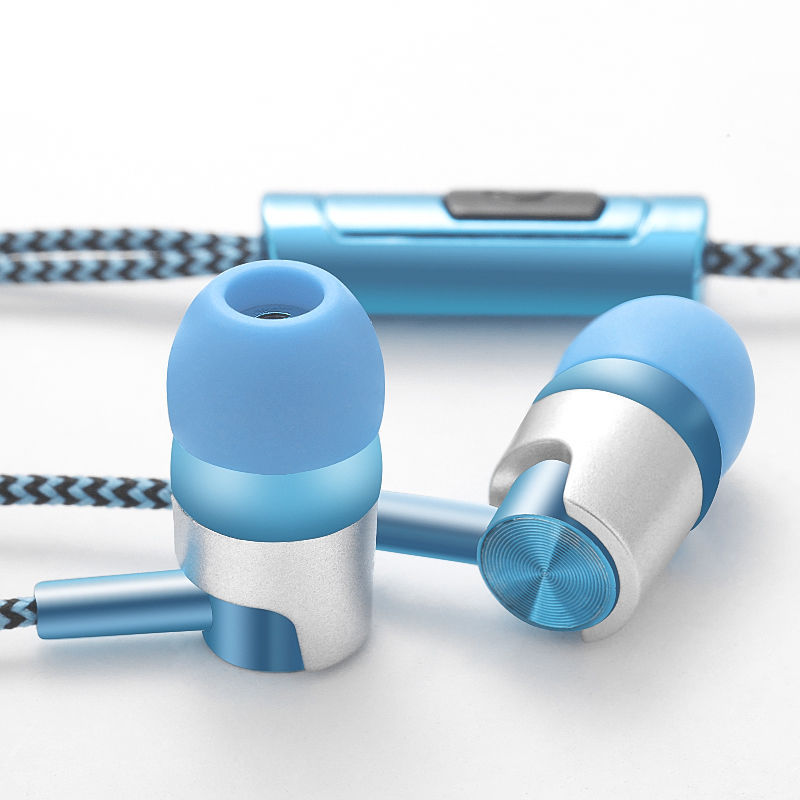 JMT-541834 Universal In-Ear Wired Headphones with Microphone – 3.5mm Plug, Multiple Color Options