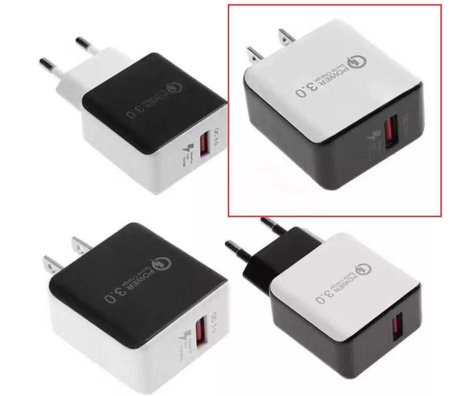 JMT-542026 Multi-Function USB Mobile Phone Charger Head - Fast Charging, 5V 3A, Single Port, Available in White and Black Options