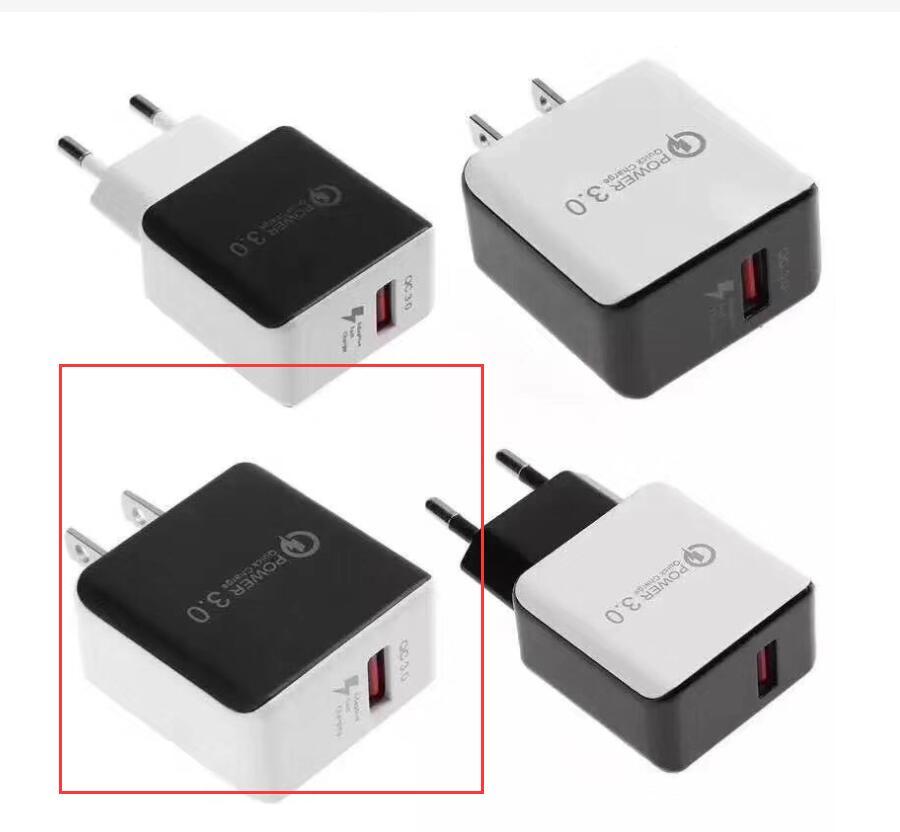 JMT-542026 Multi-Function USB Mobile Phone Charger Head - Fast Charging, 5V 3A, Single Port, Available in White and Black Options