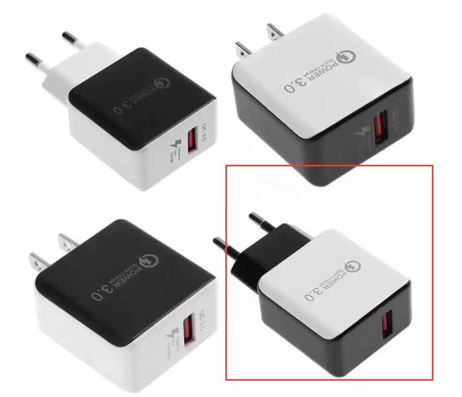 JMT-542026 Multi-Function USB Mobile Phone Charger Head - Fast Charging, 5V 3A, Single Port, Available in White and Black Options