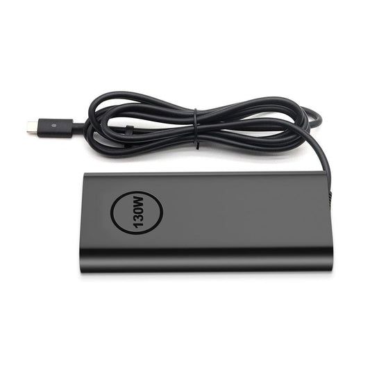 JMT-542666 130W Type-C Laptop Charger Power Adapter 20V 6.5A Fast Charging, Compact Design
