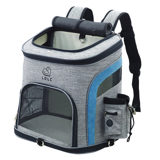 JMT-542730 Portable Oxford Cloth Pet Backpack for Cats and Dogs - Ideal for Travel and Outdoor Use