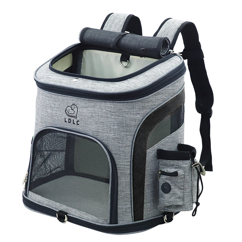 JMT-542730 Portable Oxford Cloth Pet Backpack for Cats and Dogs - Ideal for Travel and Outdoor Use