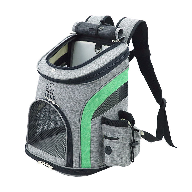 JMT-542730 Portable Oxford Cloth Pet Backpack for Cats and Dogs - Ideal for Travel and Outdoor Use