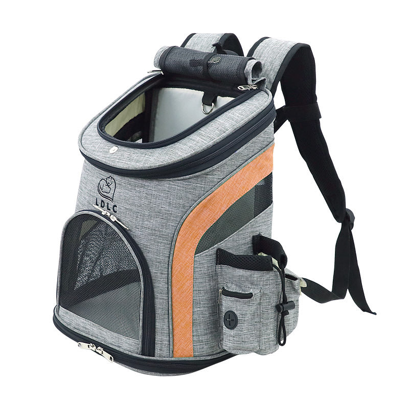 JMT-542730 Portable Oxford Cloth Pet Backpack for Cats and Dogs - Ideal for Travel and Outdoor Use