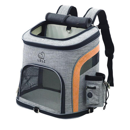 JMT-542730 Portable Oxford Cloth Pet Backpack for Cats and Dogs - Ideal for Travel and Outdoor Use