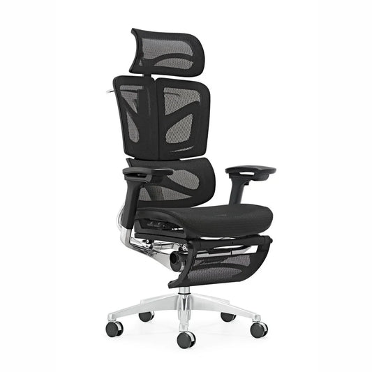JMT-542794 High Back Full Mesh Ergonomic Swivel Computer Desk Chair with Adjustable Lumbar Support