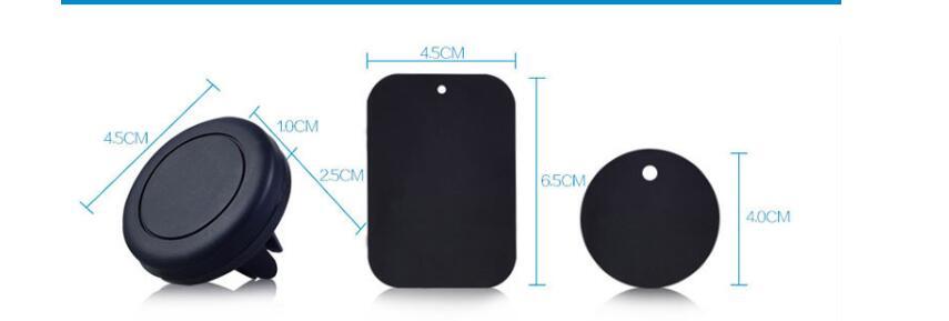 JMT-543498 Magnetic Car Phone Mount - Easy Attachment for Safe Driving