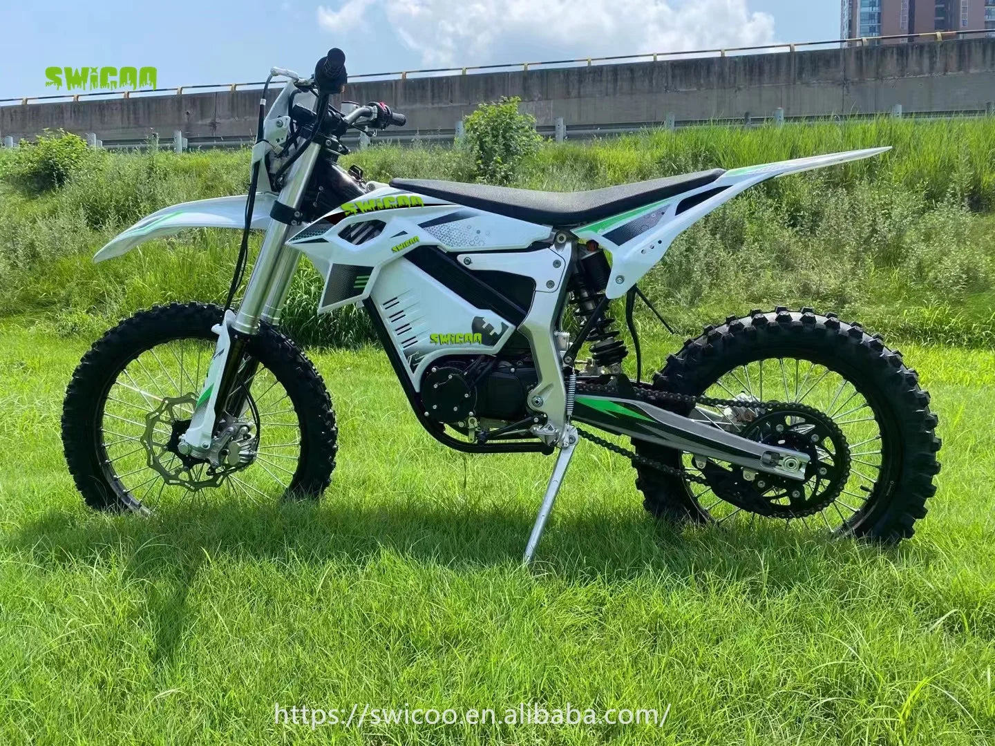 JMT-543562 Electric Dirt Bike for Adults and Kids - 72V Motocross Style Off-Road Bike , Top Speed 27.9 mph
