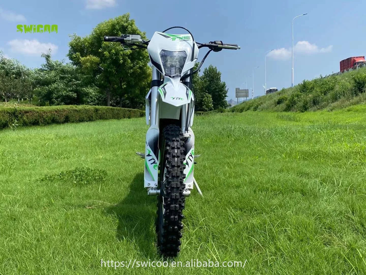 JMT-543562 Electric Dirt Bike for Adults and Kids - 72V Motocross Style Off-Road Bike , Top Speed 27.9 mph