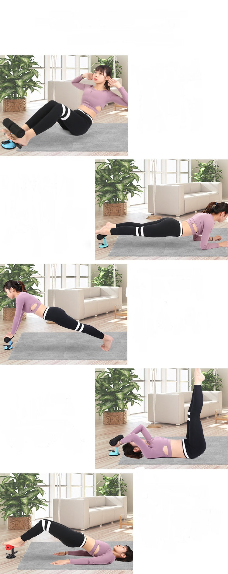 JMT-543562 Sit Up Bar for Home Gym - Abdominal Strength Trainer with Suction Features for Men and Women