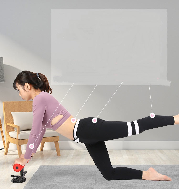 JMT-543562 Sit Up Bar for Home Gym - Abdominal Strength Trainer with Suction Features for Men and Women