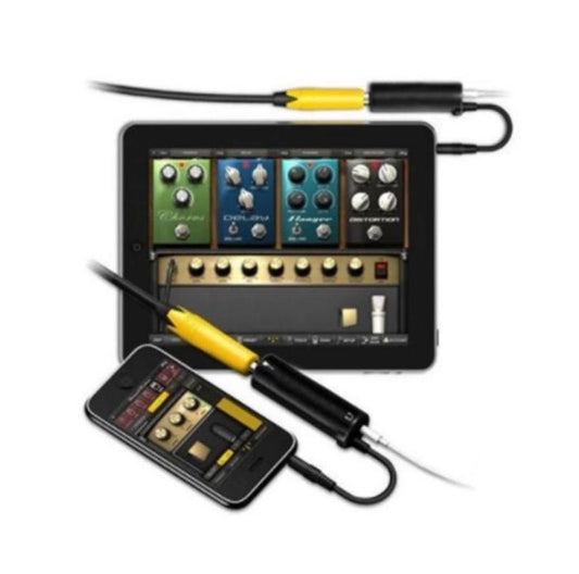 JMT-543818 Apple Device Compatible Guitar Audio Cable with Guitar Effector Support