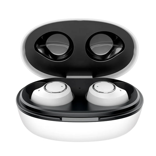 JMT-543818 Compact Invisible In-Ear Earbuds with LED Charging Case - Trulyway M2 TWS