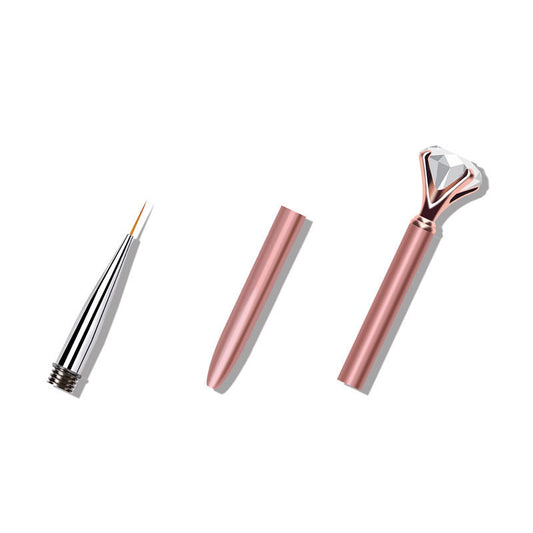 JMT-543946 Diamond Quartz Nail Art Tool Set with Multiple Pen Heads and Accessories