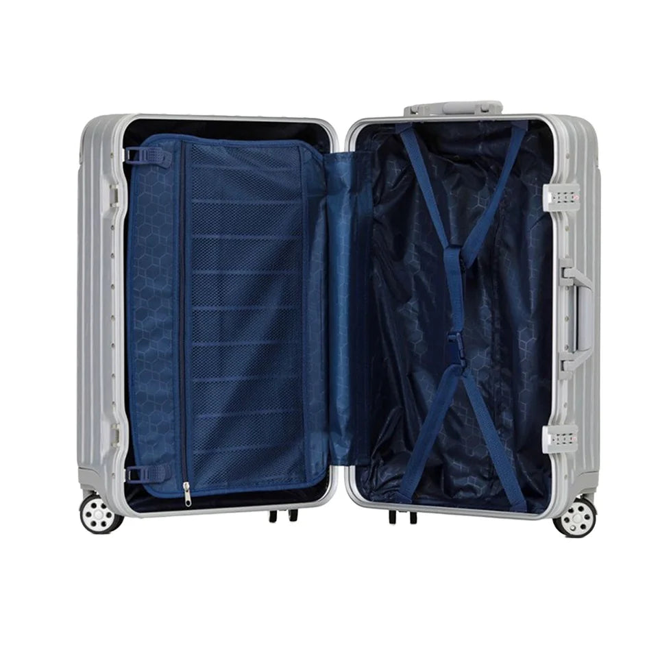 JMT-544522 Unisex Carry-On Trolley Luggage Suitcase with Integrated Password Lock