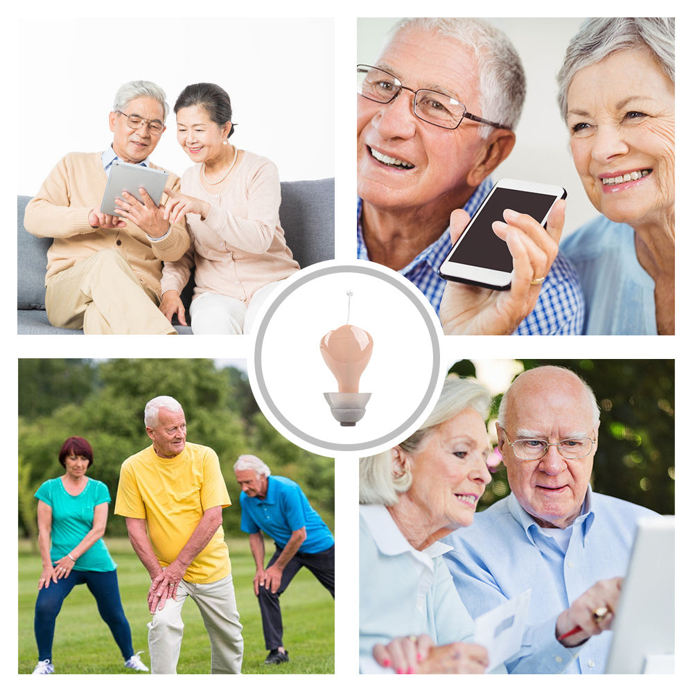 JMT-544778 Adjustable Digital Hearing Aid with Noise Reduction for Behind-Ear Use