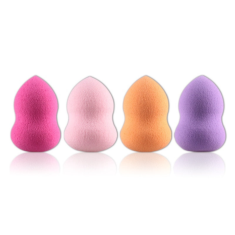 JMT-544778 Small Latex Gourd Wet and Dry Makeup Sponge Set - 4 Beauty Eggs for Flawless Application