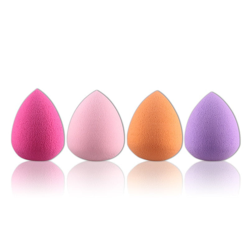 JMT-544778 Small Latex Gourd Wet and Dry Makeup Sponge Set - 4 Beauty Eggs for Flawless Application