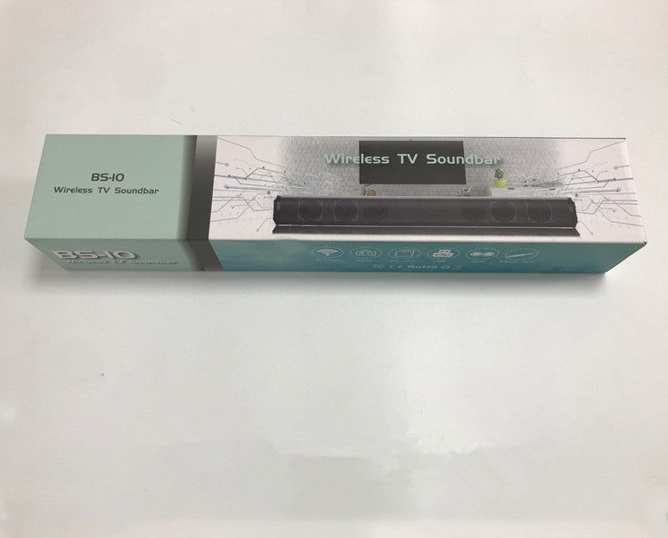 JMT-544970 Wireless Bluetooth Home Theater Audio Strip Speaker - 5W, 2000mAh Battery, Remote Control, FM Radio, 6-Hour Playtime