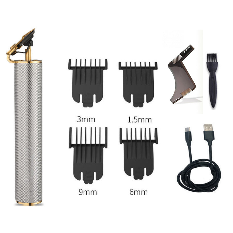JMT-545034 Professional Electric Hair Clipper with Titanium Ceramic Blade and Ergonomic Design