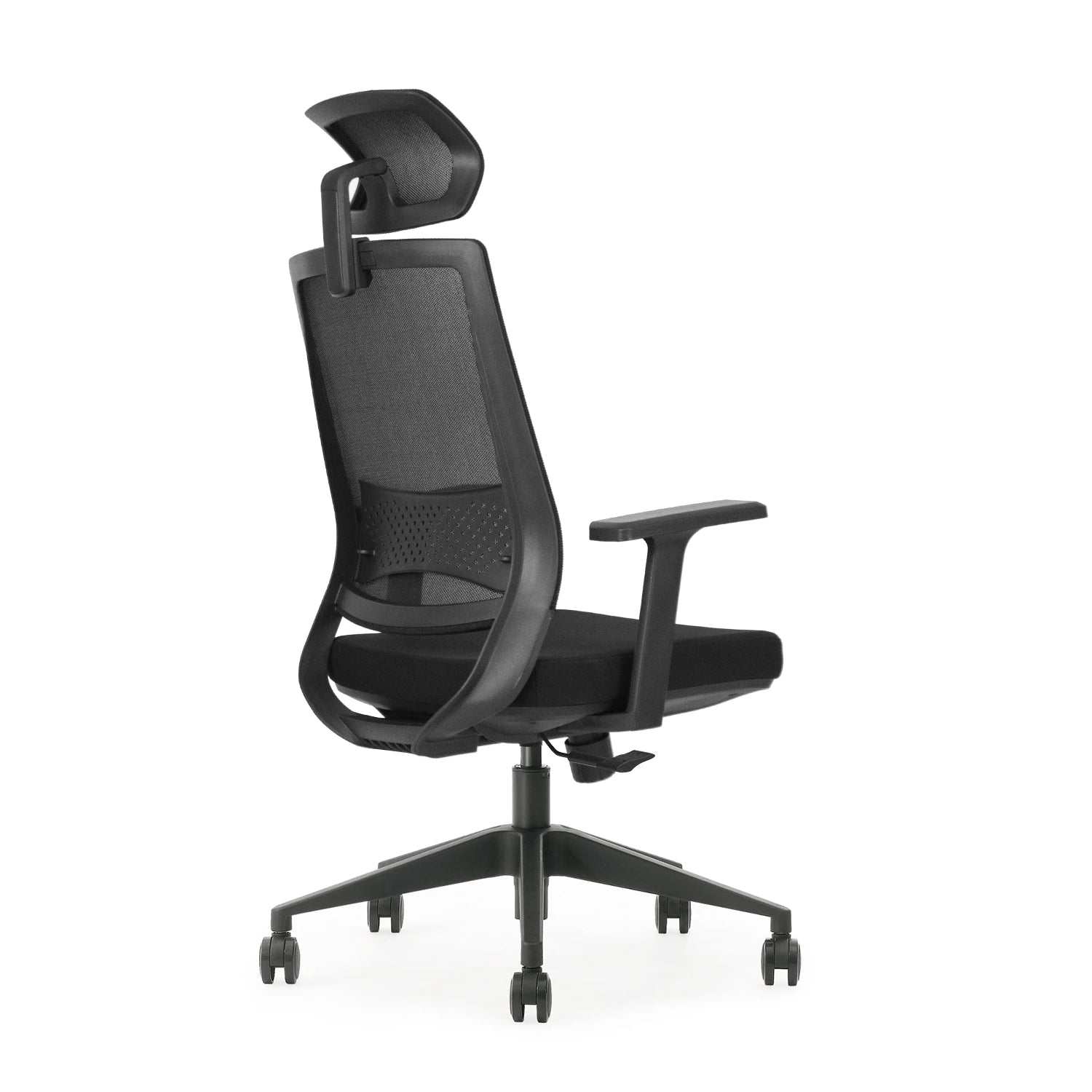 JMT-545546 Ergonomic Full Mesh High Back Swivel Executive Chair with Adjustable Headrest