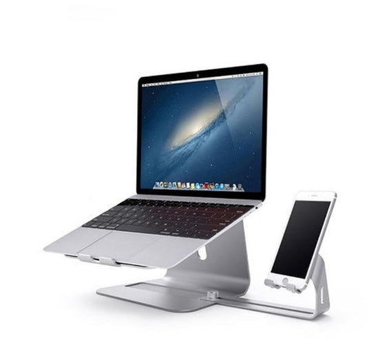 JMT-545802 Adjustable Lazy Bracket for Desktop Organizing - Silver and Gray, 26x24.3x19cm
