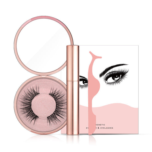 JMT-546058 Magnet False Eyelashes with Eyeliner - Black, 13.7 x 11.7 x 2.8 cm