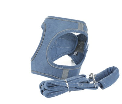 JMT-546122 Breathable Reflective Cat Walking Traction Rope with Soft Comfort Design