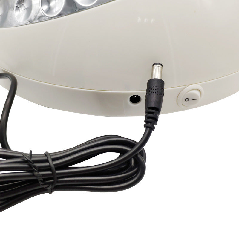 JMT-546250 Nail Art Dust Vacuum Cleaner with 60W Power and Dust Box - White