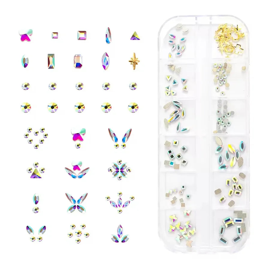 JMT-546314 Gold Tooth Gems Kit for Artistic Dental Decoration