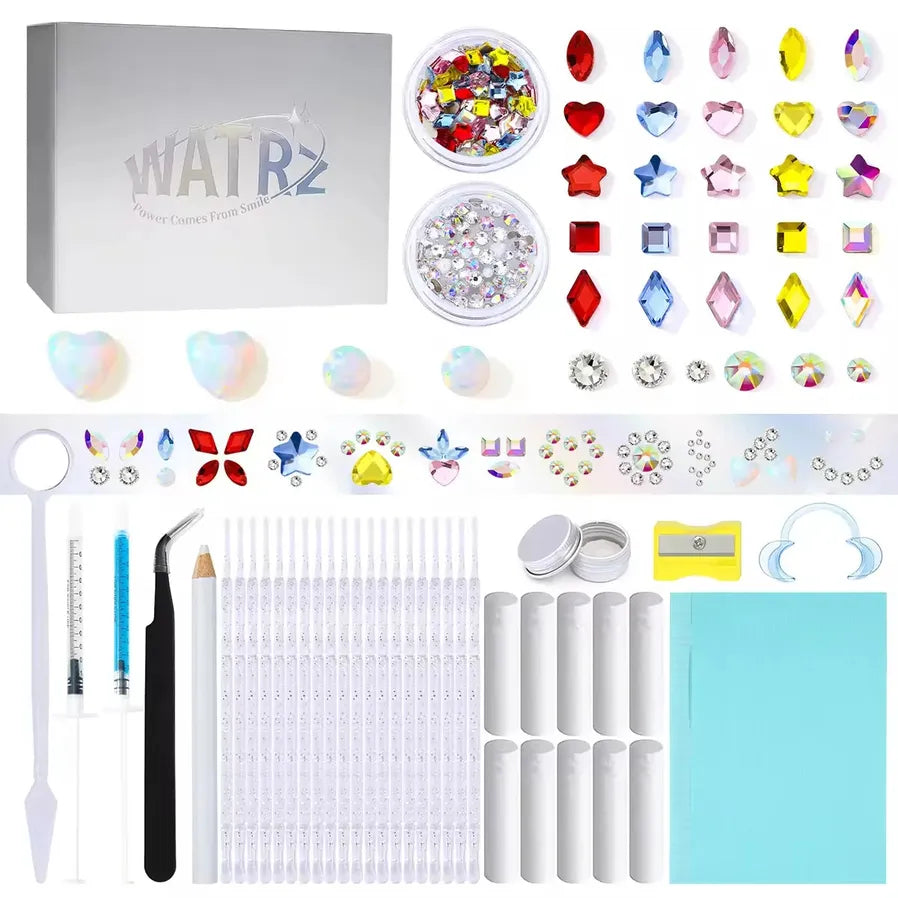 JMT-546314 Gold Tooth Gems Kit for Artistic Dental Decoration