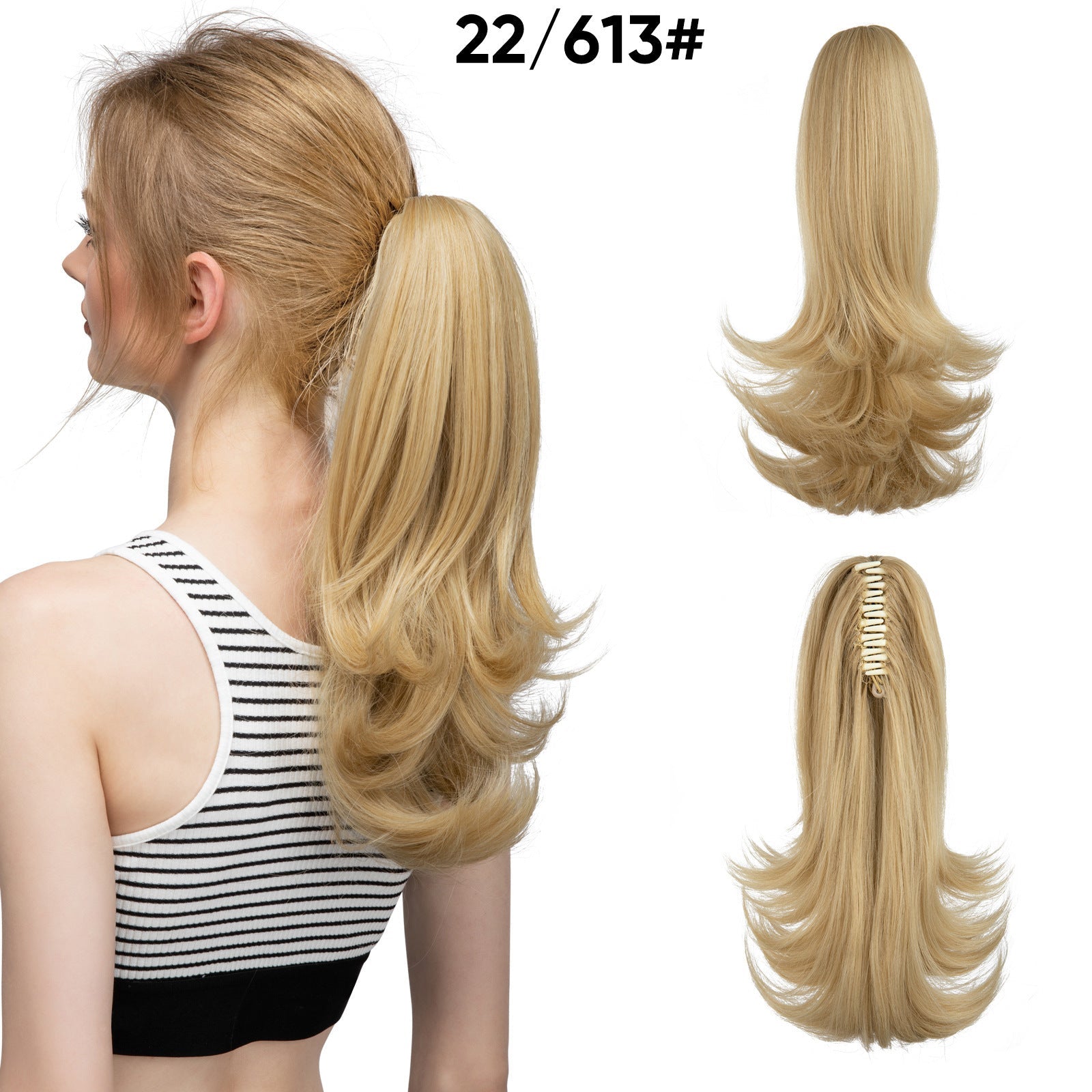JMT-546314 Silk Wig for Women - Long Slightly Curly and Short Curly Styles, High-Temperature Fiber, Multiple Colors Available