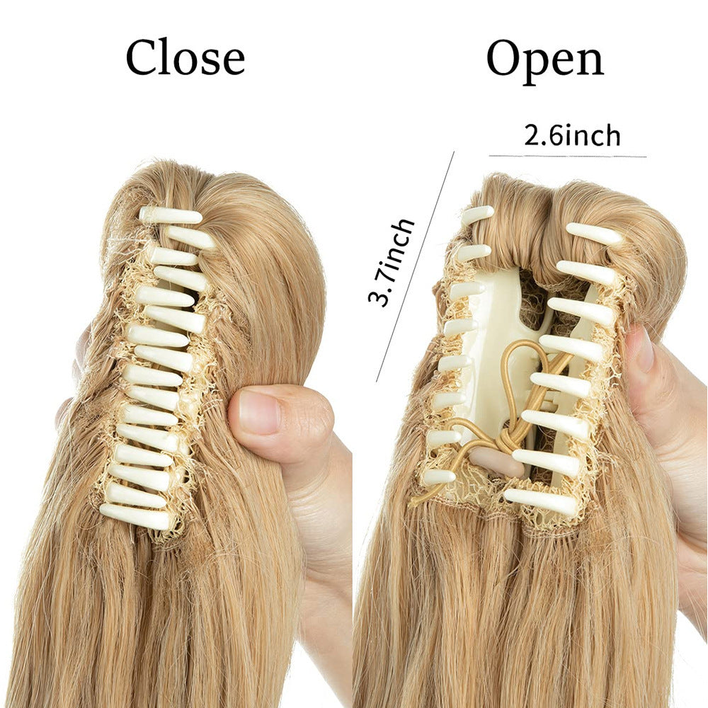 JMT-546314 Silk Wig for Women - Long Slightly Curly and Short Curly Styles, High-Temperature Fiber, Multiple Colors Available